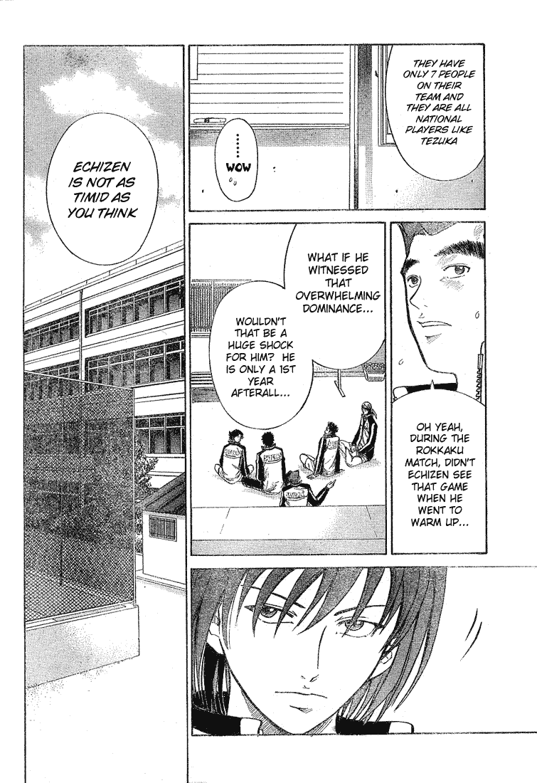 Prince of Tennis Chapter 184 page 12 - Chapter 184: Remains Of A Scar
