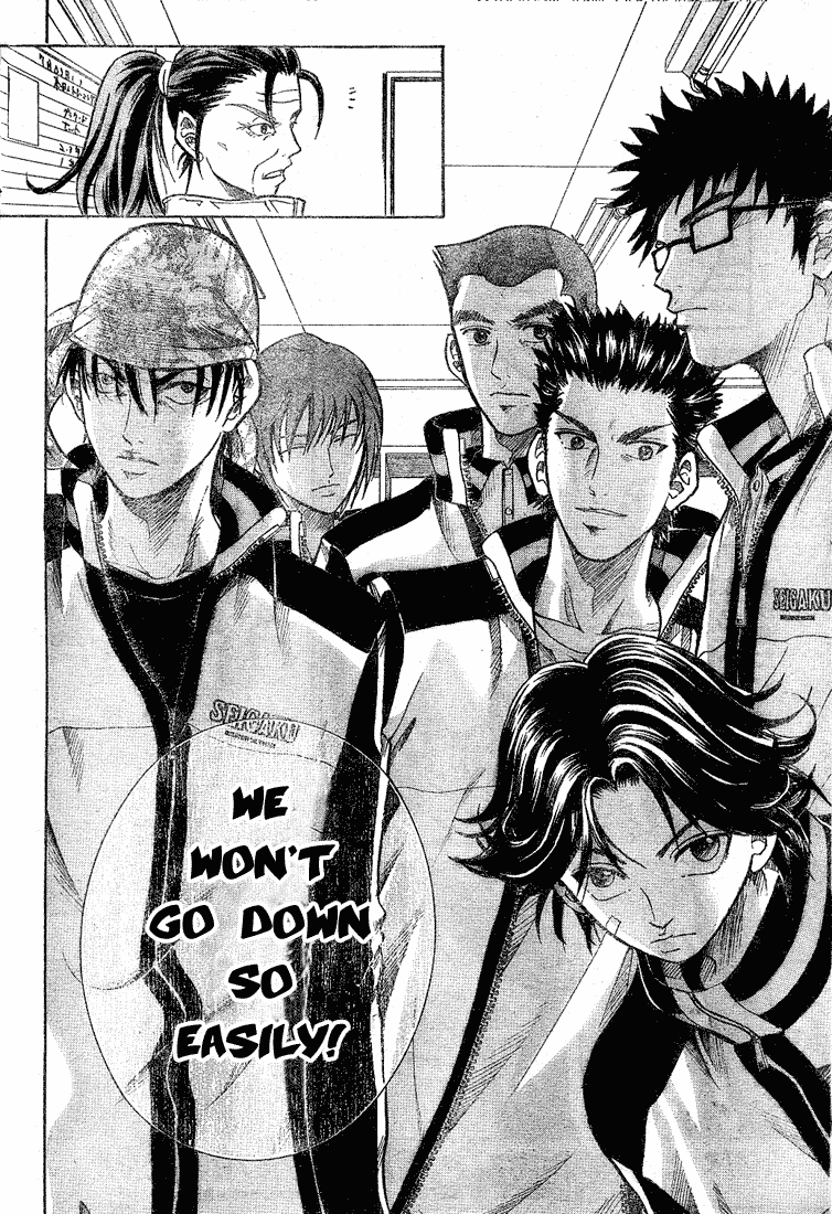 Prince of Tennis Chapter 184 page 17 - Chapter 184: Remains Of A Scar