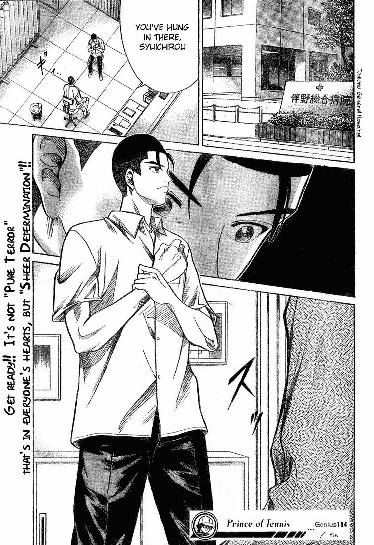 Prince of Tennis Chapter 184 page 18 - Chapter 184: Remains Of A Scar