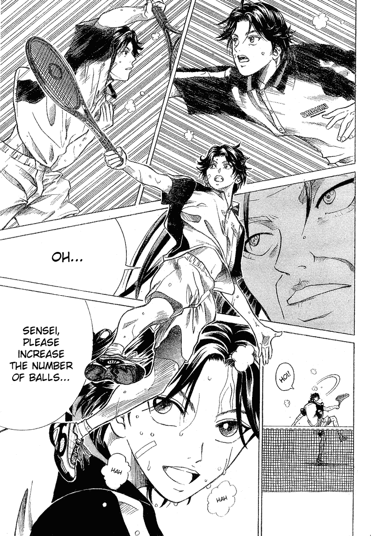 Prince of Tennis Chapter 185 page 3 - Chapter 185: Vs Rikkai Mode