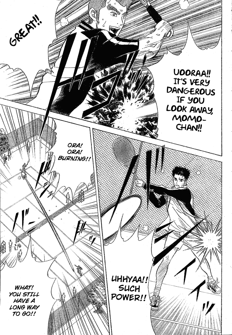 Prince of Tennis Chapter 185 page 9 - Chapter 185: Vs Rikkai Mode