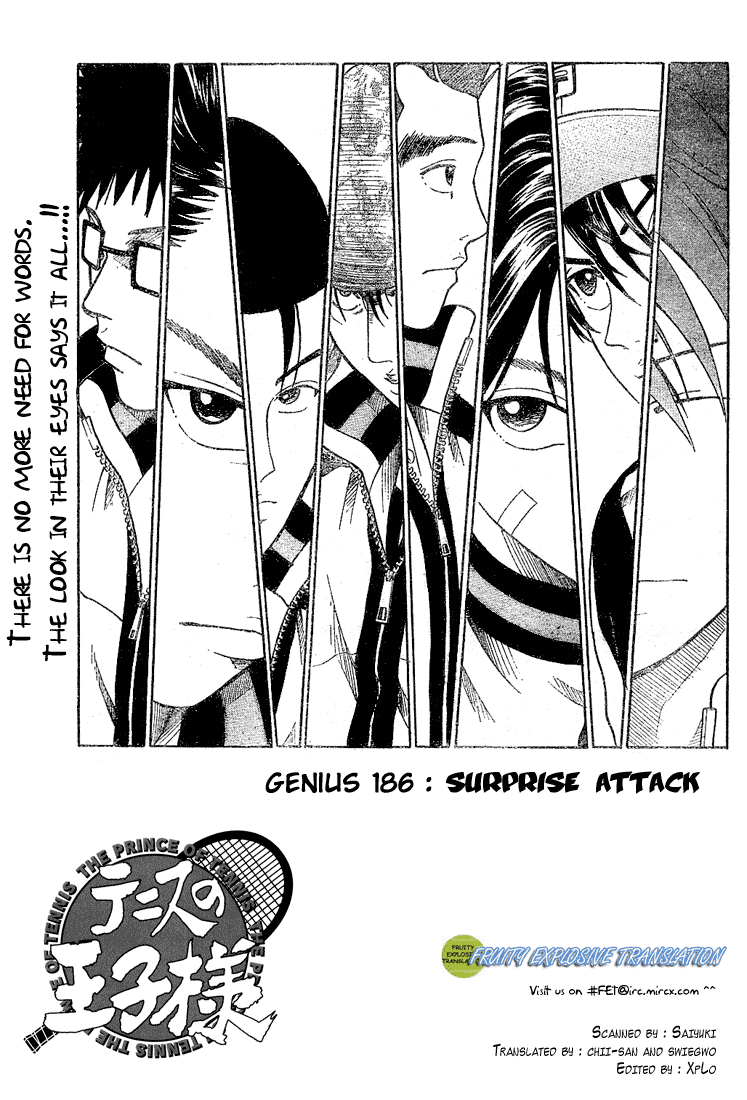 Prince of Tennis Chapter 186 page 3 - Chapter 186: Surprise Attack