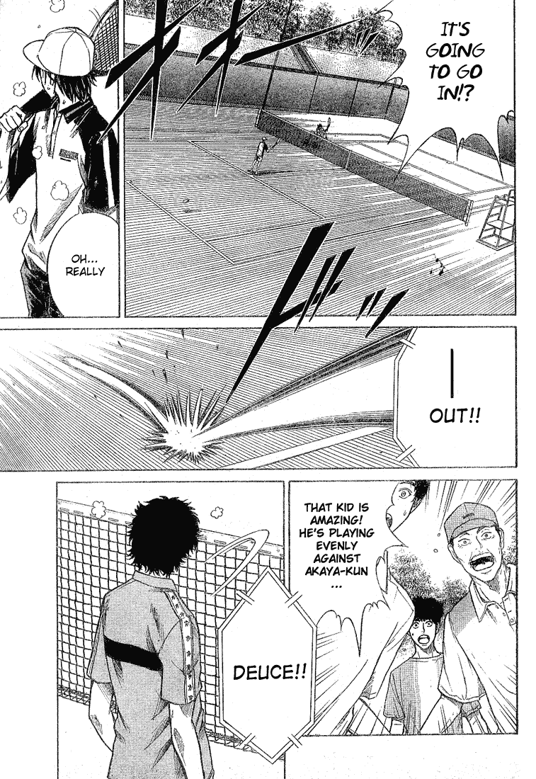 Prince of Tennis Chapter 187 page 10 - Chapter 187: 2 Minutes 11 Seconds