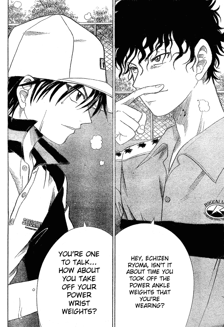 Prince of Tennis Chapter 187 page 11 - Chapter 187: 2 Minutes 11 Seconds