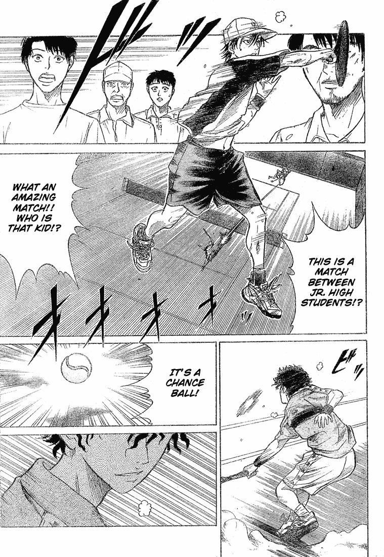 Prince of Tennis Chapter 187 page 3 - Chapter 187: 2 Minutes 11 Seconds