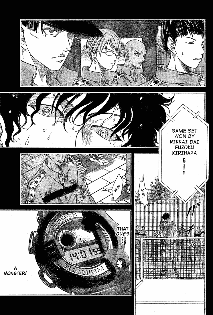 Prince of Tennis Chapter 188 page 15 - Chapter 188: Sign Of Dangerous Mode
