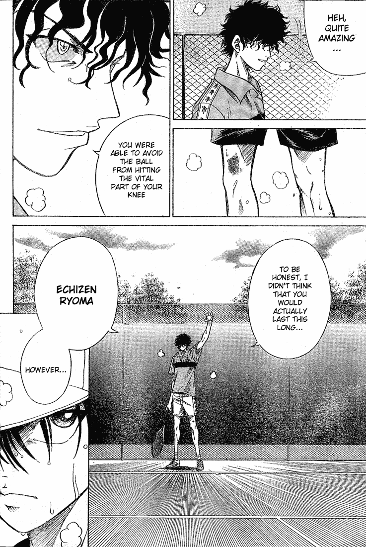 Prince of Tennis Chapter 189 page 5 - Chapter 189: Terrifying Knuckle Serve