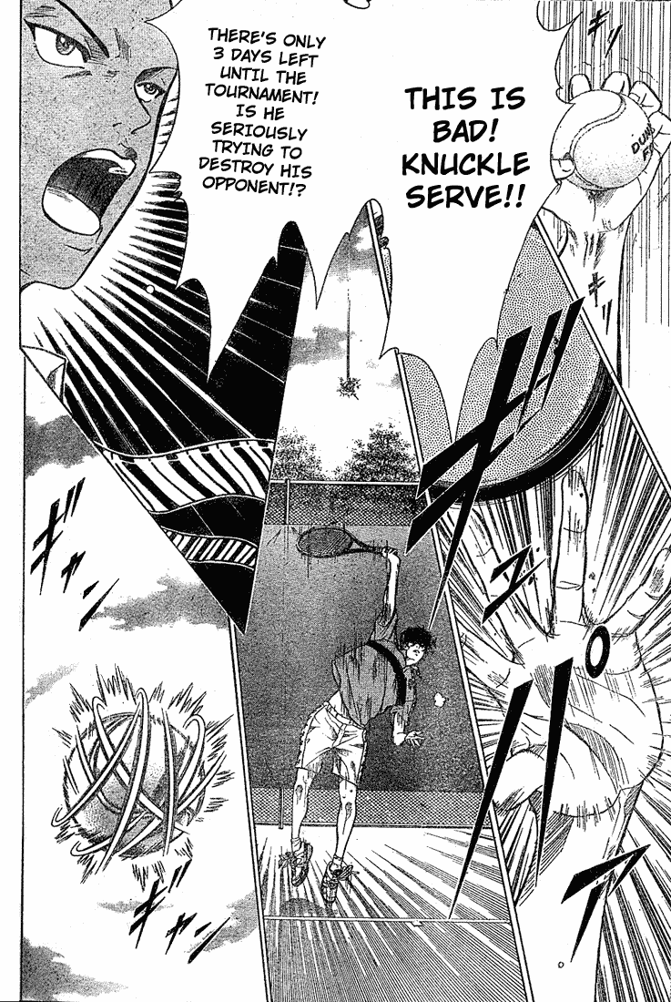 Prince of Tennis Chapter 189 page 7 - Chapter 189: Terrifying Knuckle Serve
