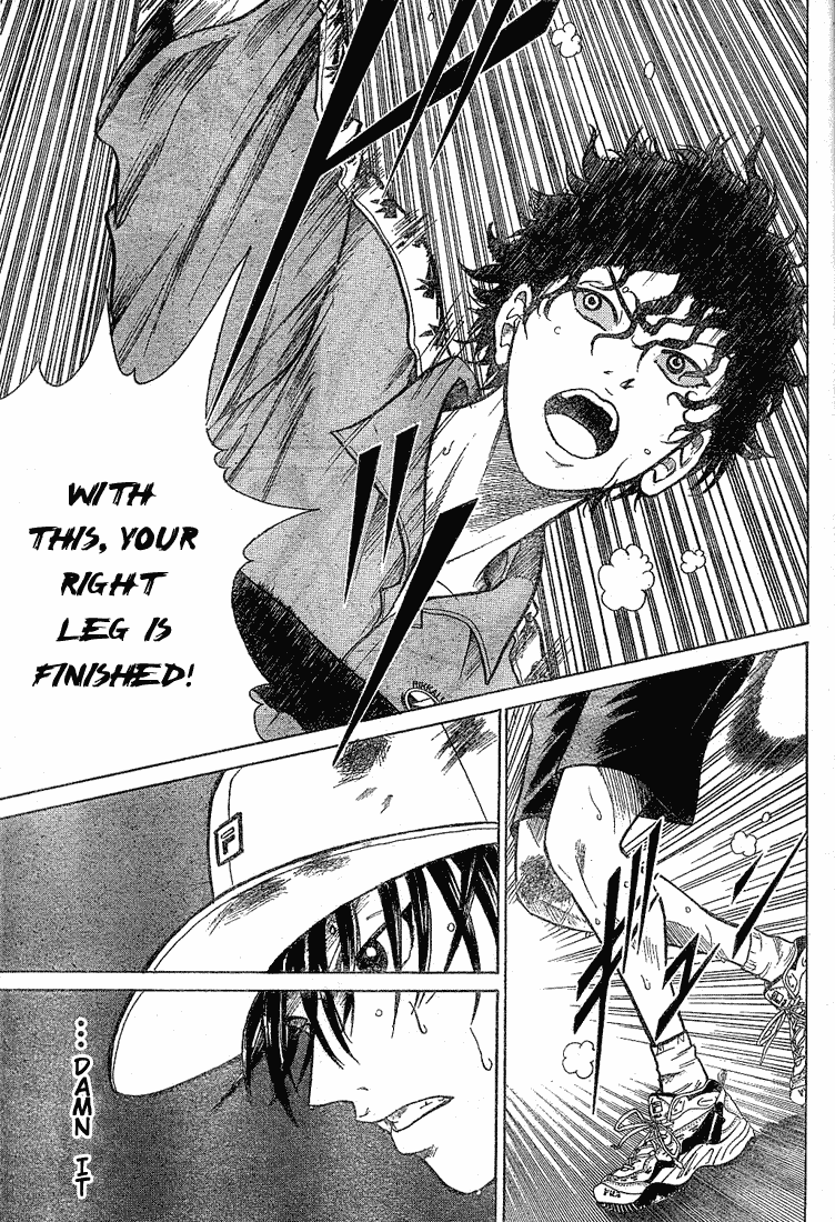 Prince of Tennis Chapter 190 page 11 - Chapter 190: Merciless Attacks