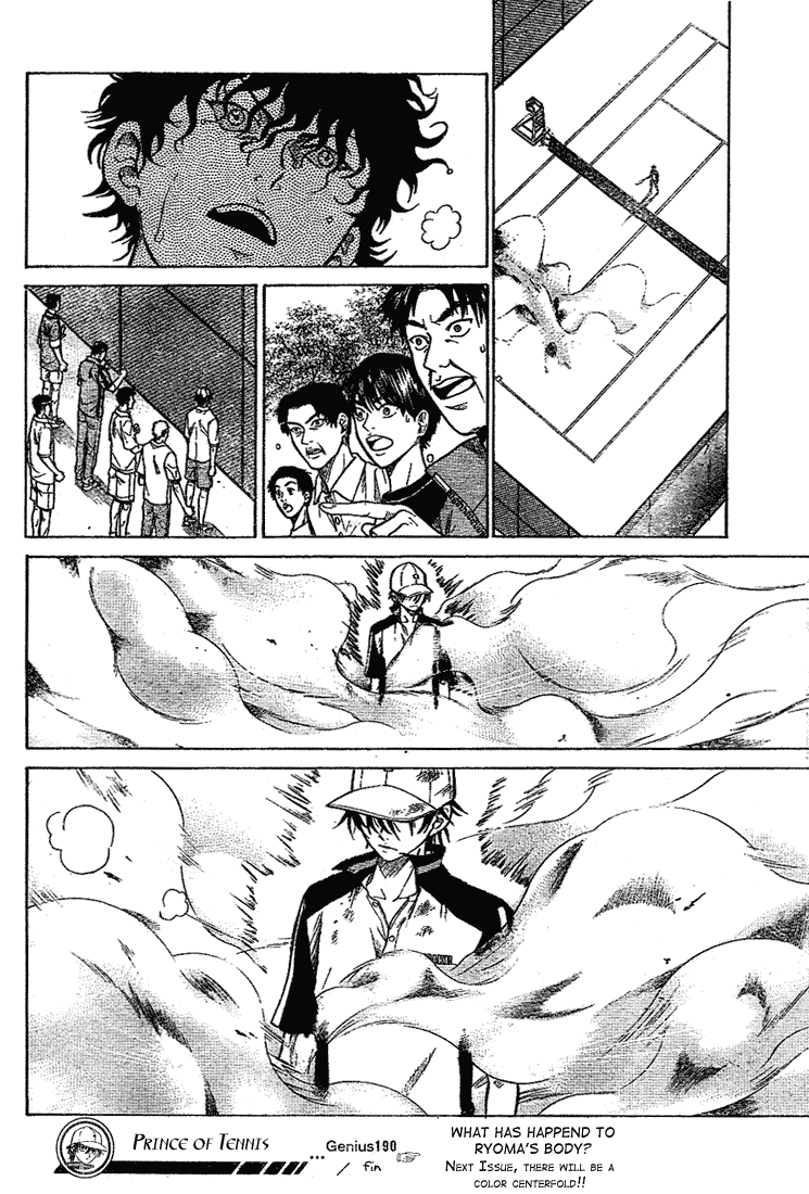 Prince of Tennis Chapter 190 page 14 - Chapter 190: Merciless Attacks