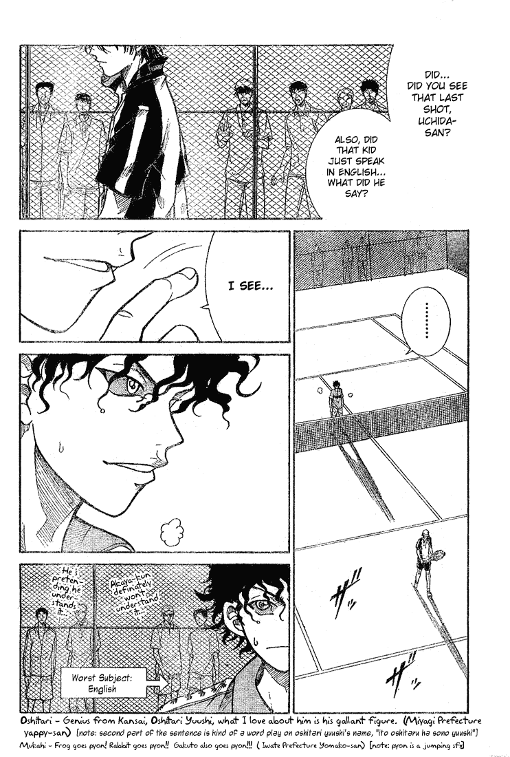 Prince of Tennis Chapter 191 page 4 - Chapter 191: Ryoma Awakens