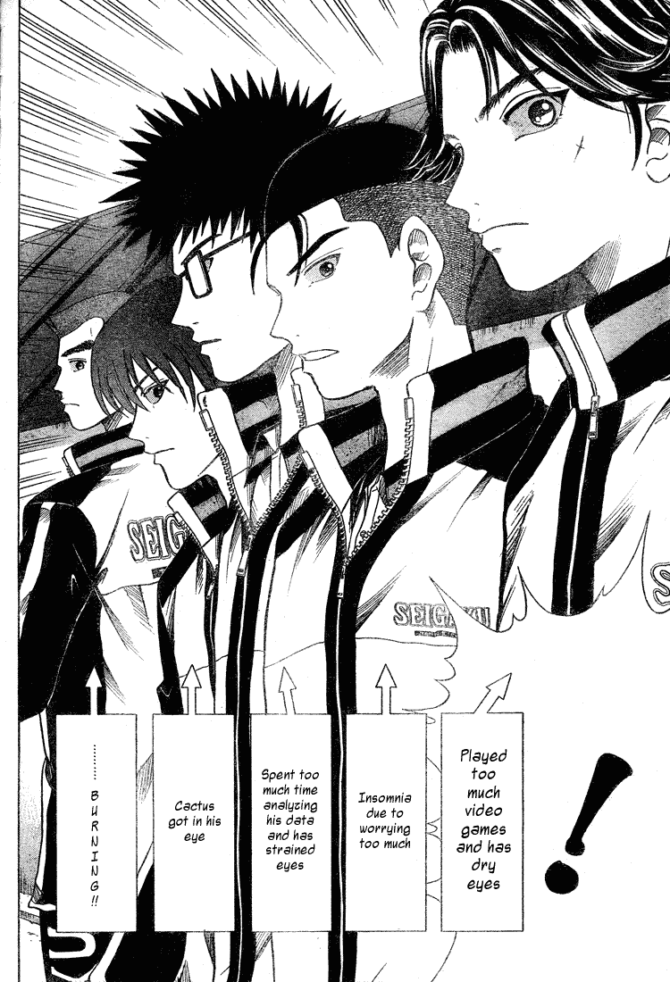 Prince of Tennis Chapter 194 page 10 - Chapter 194: The Terror Of Red Eyes