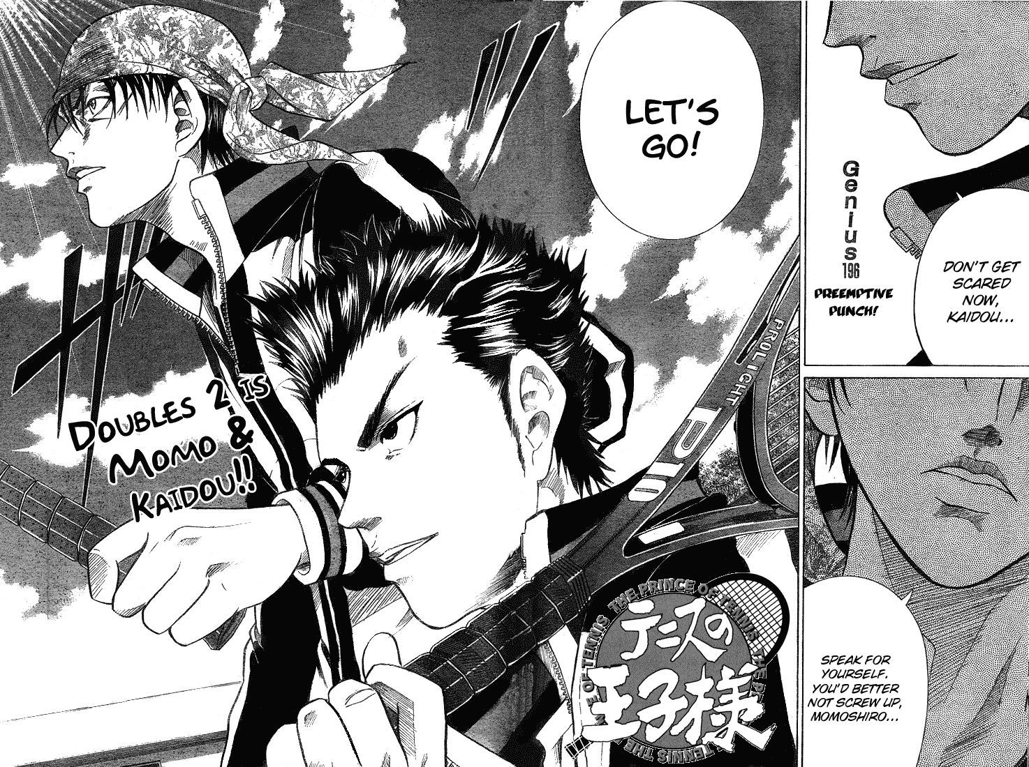 Prince of Tennis Chapter 196 page 2 - Chapter 196: Preemptive Punch!