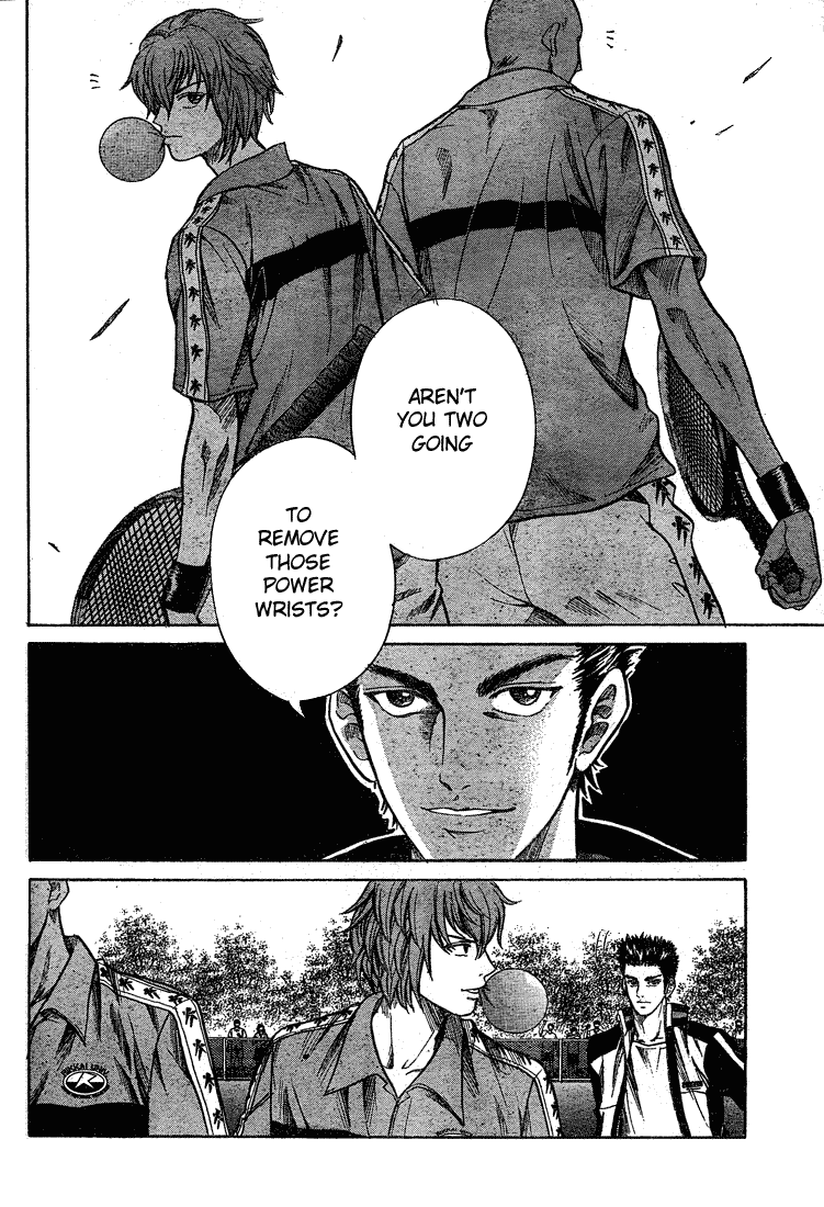 Prince of Tennis Chapter 196 page 5 - Chapter 196: Preemptive Punch!
