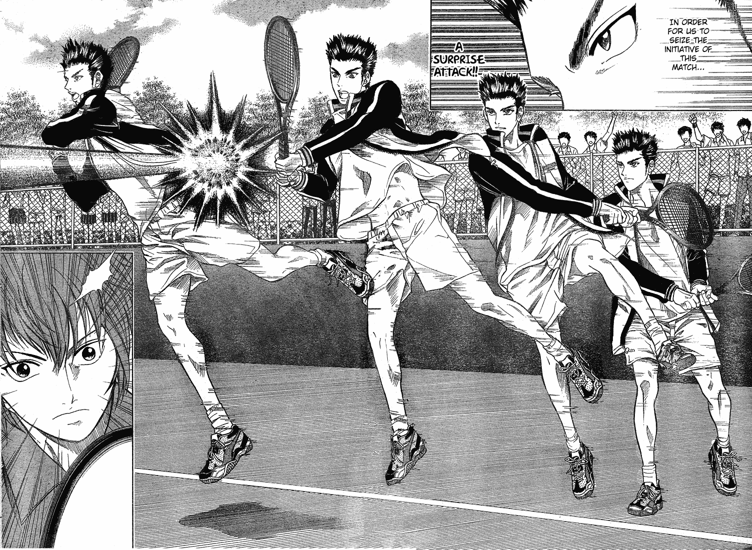 Prince of Tennis Chapter 196 page 9 - Chapter 196: Preemptive Punch!