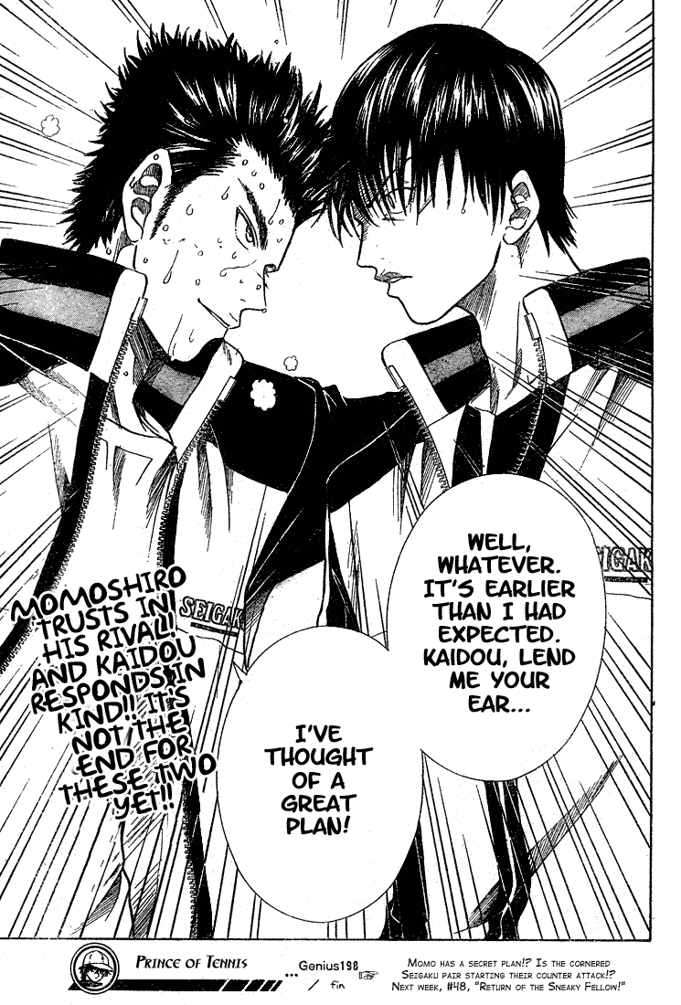 Prince of Tennis Chapter 198 page 20 - Chapter 198: As Rivals