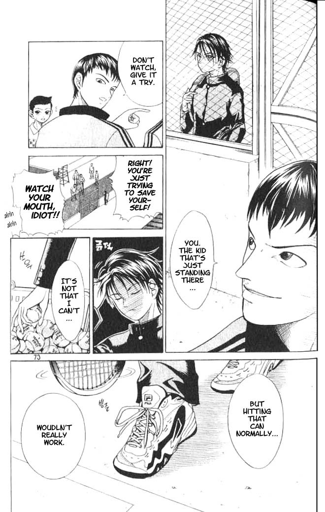 Prince of Tennis Chapter 2 page 13 - Chapter 2: A Suspicious Child Has Appeared
