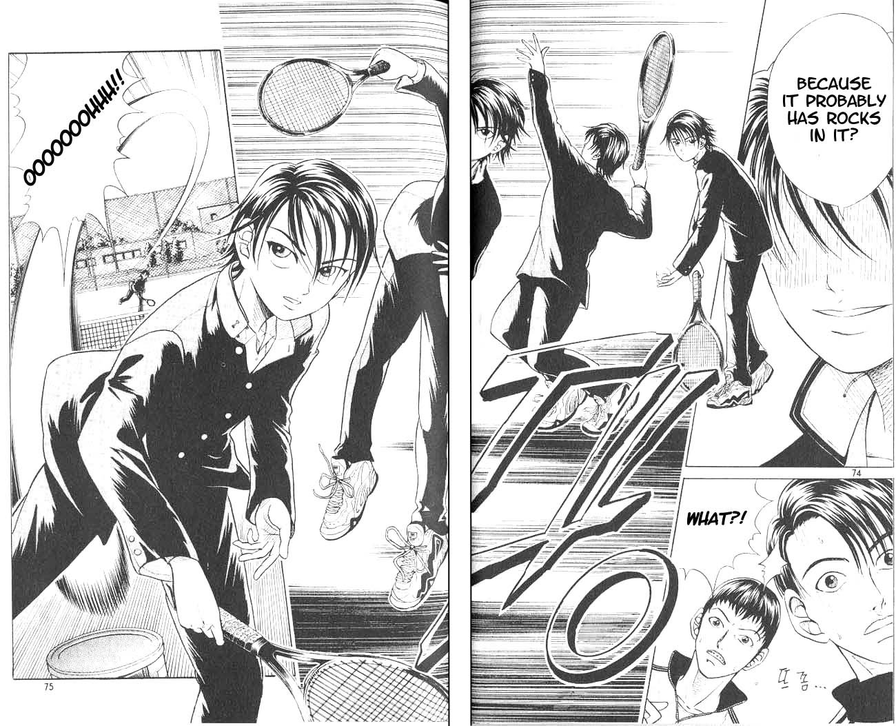 Prince of Tennis Chapter 2 page 14 - Chapter 2: A Suspicious Child Has Appeared