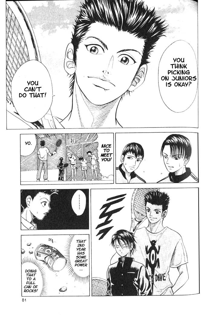 Prince of Tennis Chapter 2 page 20 - Chapter 2: A Suspicious Child Has Appeared