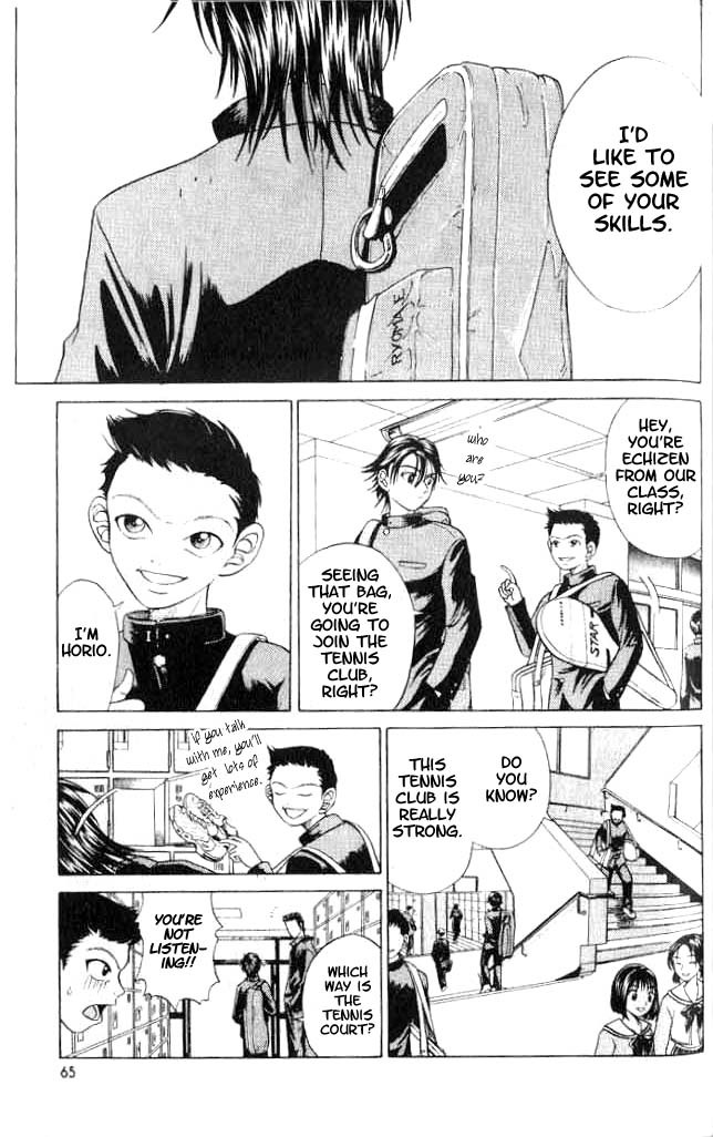 Prince of Tennis Chapter 2 page 5 - Chapter 2: A Suspicious Child Has Appeared