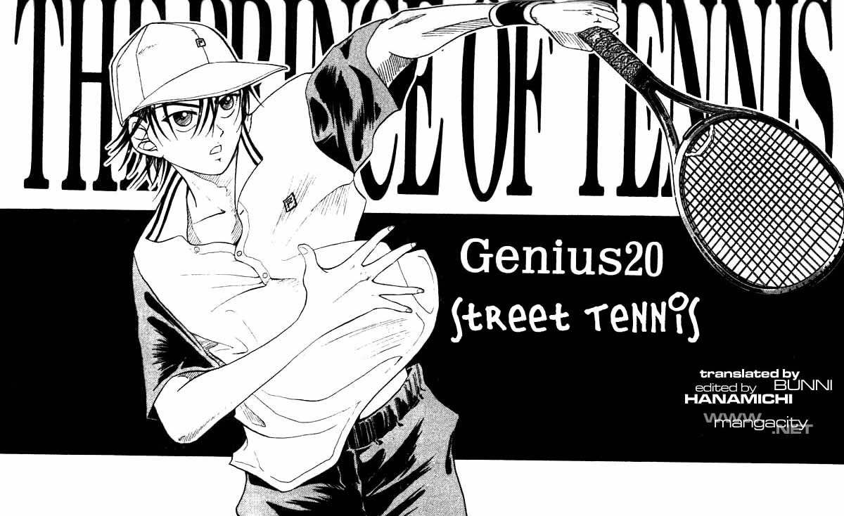 Prince of Tennis Chapter 20 page 1 - Chapter 20: Street Tennis