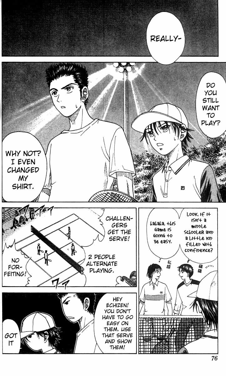 Prince of Tennis Chapter 20 page 10 - Chapter 20: Street Tennis