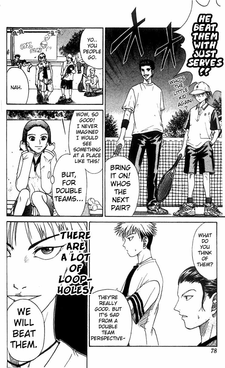 Prince of Tennis Chapter 20 page 12 - Chapter 20: Street Tennis