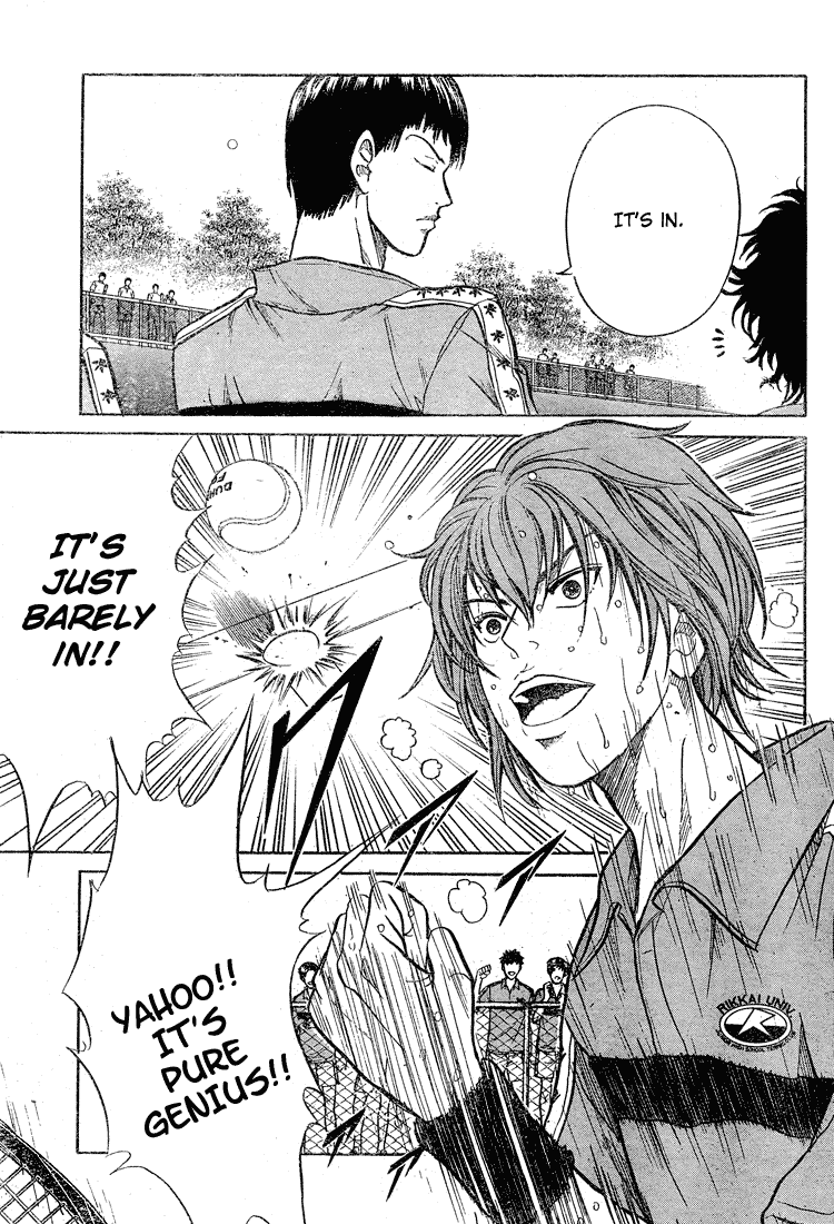 Prince of Tennis Chapter 201 page 11 - Chapter 201: Pride 2