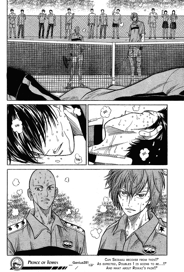 Prince of Tennis Chapter 201 page 17 - Chapter 201: Pride 2