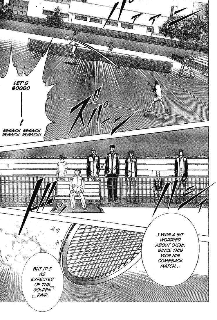 Prince of Tennis Chapter 202 page 11 - Chapter 202: Golden Pair Revived