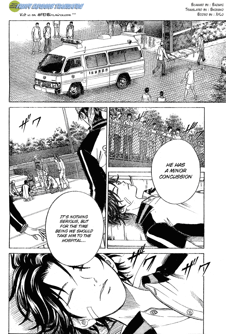 Prince of Tennis Chapter 203 page 4 - Chapter 203: Kikumaru's Vow