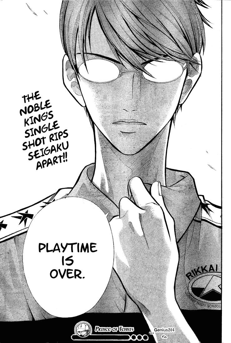 Prince of Tennis Chapter 204 page 16 - Chapter 204: No-Sign Combination Play