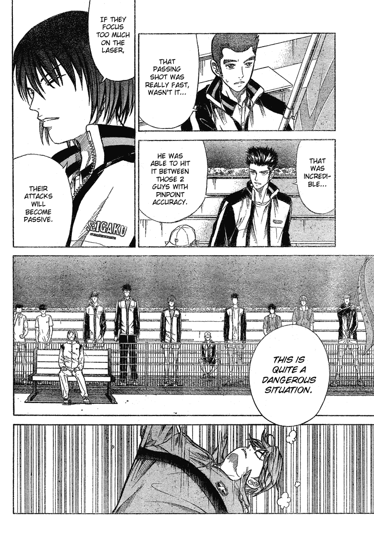Prince of Tennis Chapter 205 page 4 - Chapter 205: The Gentleman And The Trickster