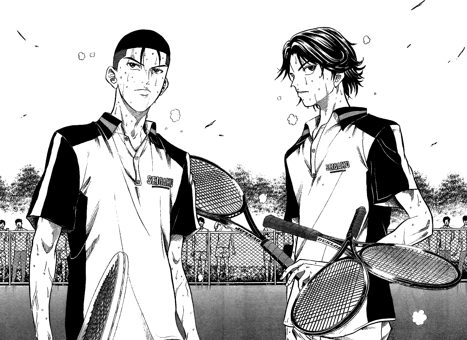 Prince of Tennis Chapter 206 page 12 - Chapter 206: Two Lasers