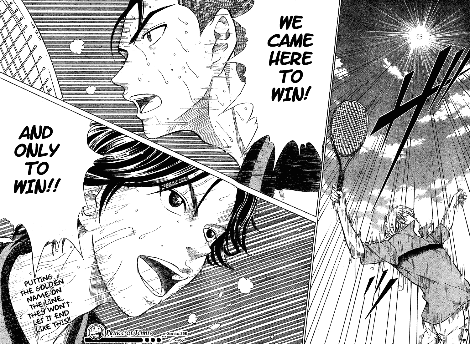 Prince of Tennis Chapter 206 page 17 - Chapter 206: Two Lasers