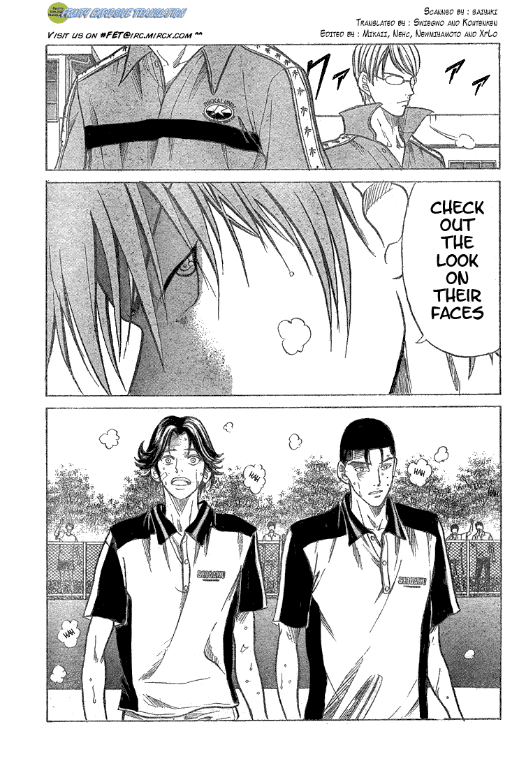 Prince of Tennis Chapter 206 page 3 - Chapter 206: Two Lasers