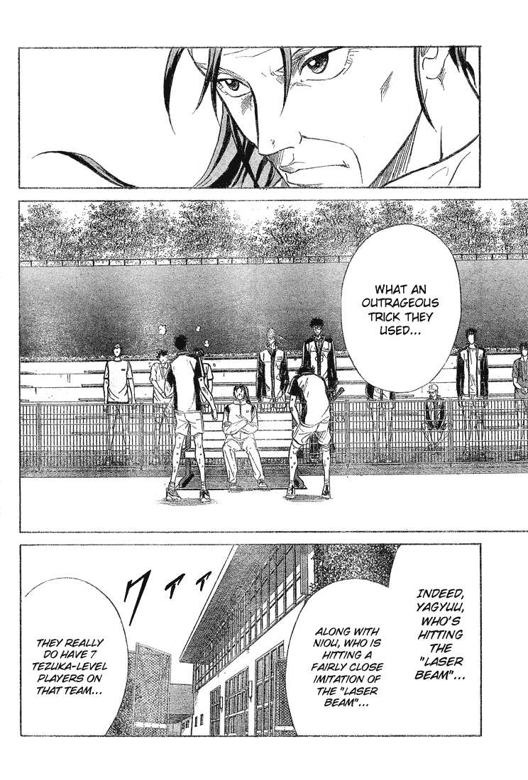 Prince of Tennis Chapter 206 page 8 - Chapter 206: Two Lasers