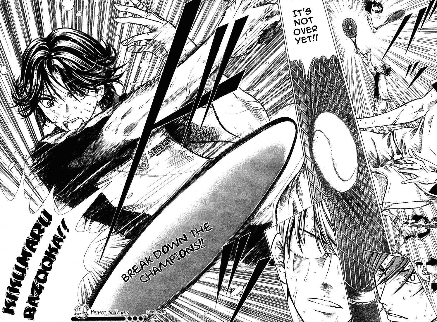 Prince of Tennis Chapter 207 page 15 - Chapter 207: Oishi Territory