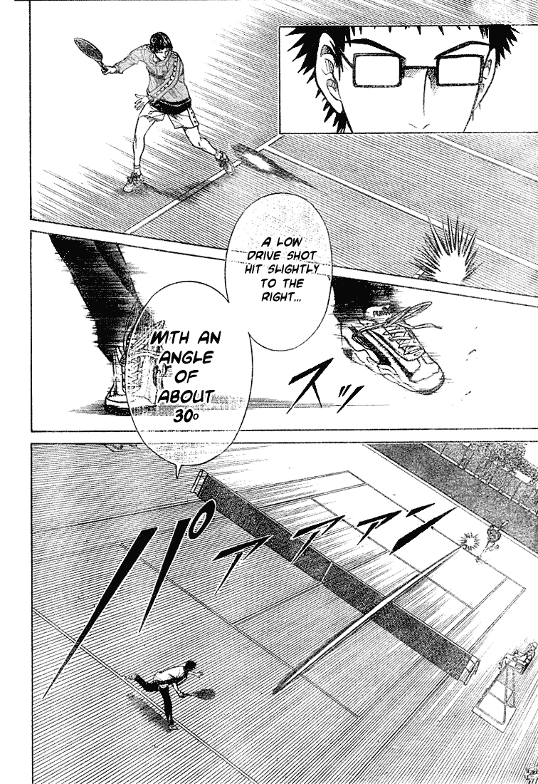 Prince of Tennis Chapter 209 page 14 - Chapter 209: Yanagi Renji VS Inui Sadaharu