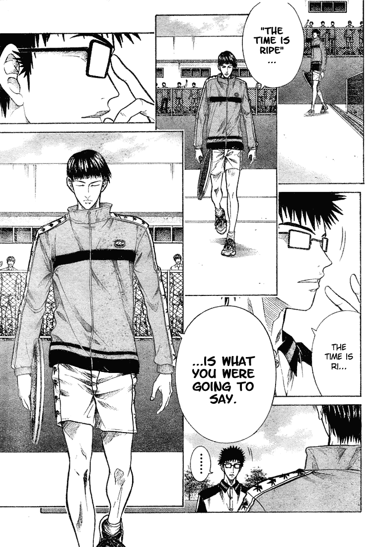 Prince of Tennis Chapter 209 page 3 - Chapter 209: Yanagi Renji VS Inui Sadaharu