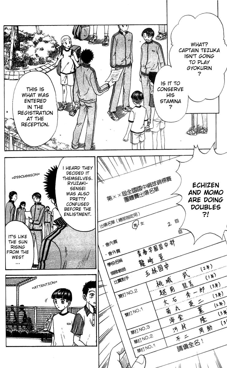 Prince of Tennis Chapter 21 page 12 - Chapter 21: District Preliminaries!!