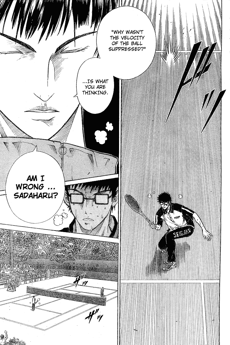 Prince of Tennis Chapter 211 page 5 - Chapter 211: Collapse Of Data Tennis