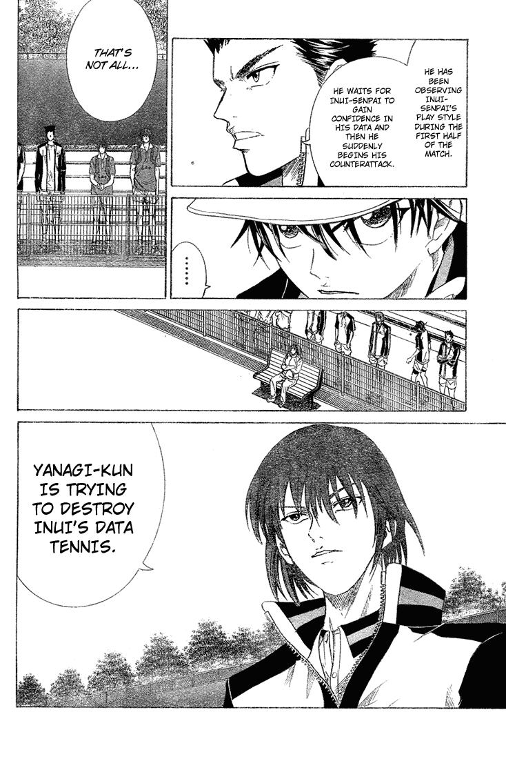Prince of Tennis Chapter 211 page 6 - Chapter 211: Collapse Of Data Tennis