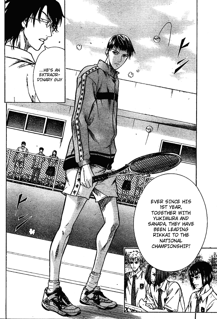 Prince of Tennis Chapter 211 page 8 - Chapter 211: Collapse Of Data Tennis