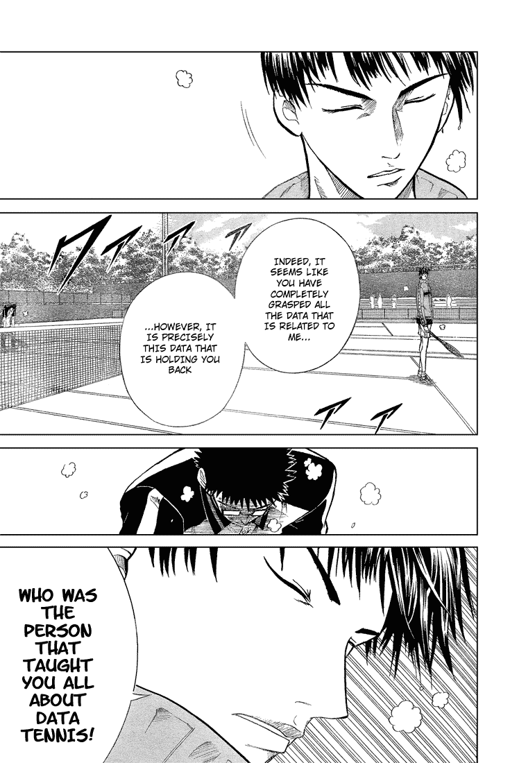 Prince of Tennis Chapter 211 page 9 - Chapter 211: Collapse Of Data Tennis