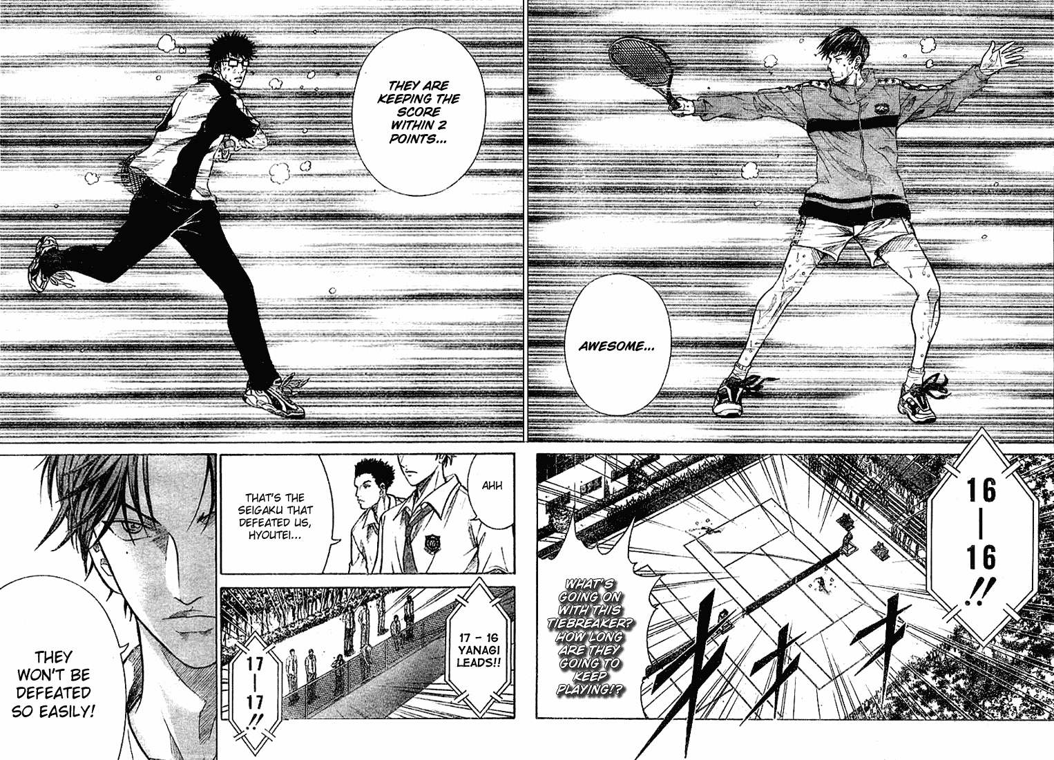 Prince of Tennis Chapter 214 page 10 - Chapter 214: 3 Straight Losses For Seigaku!?