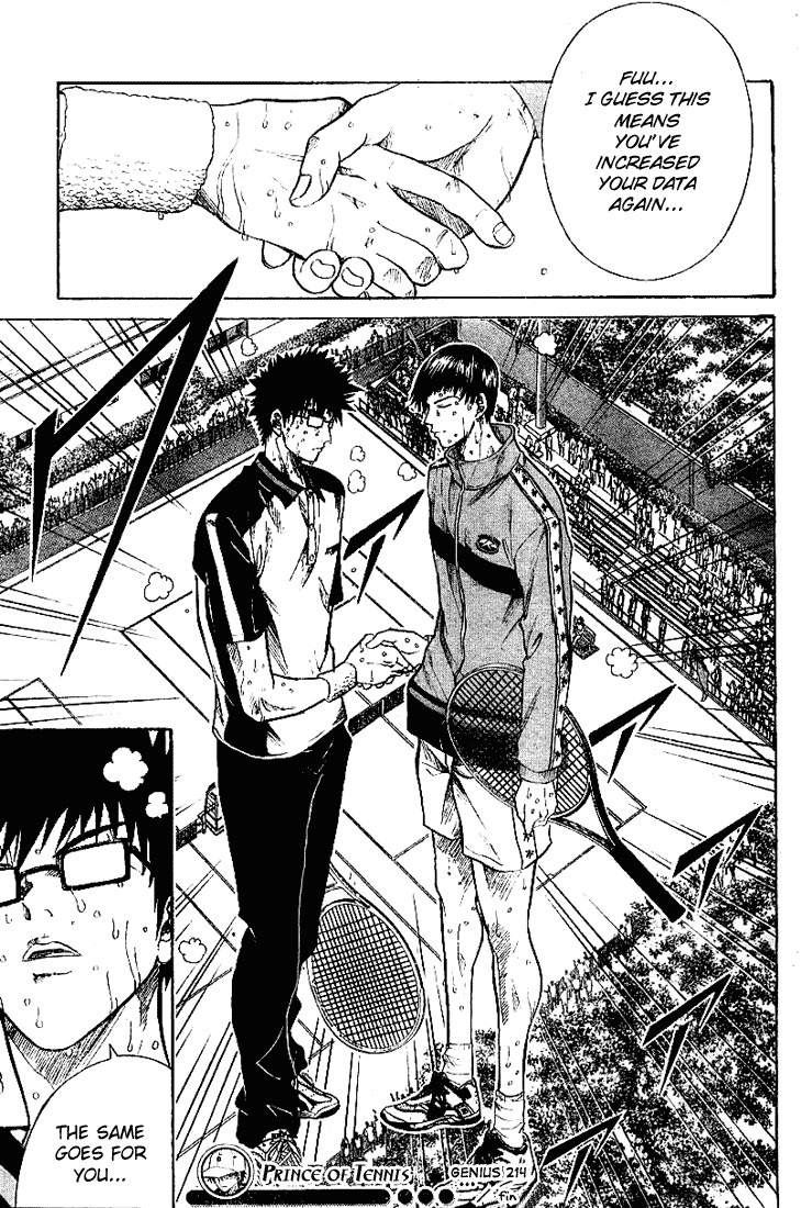 Prince of Tennis Chapter 214 page 17 - Chapter 214: 3 Straight Losses For Seigaku!?