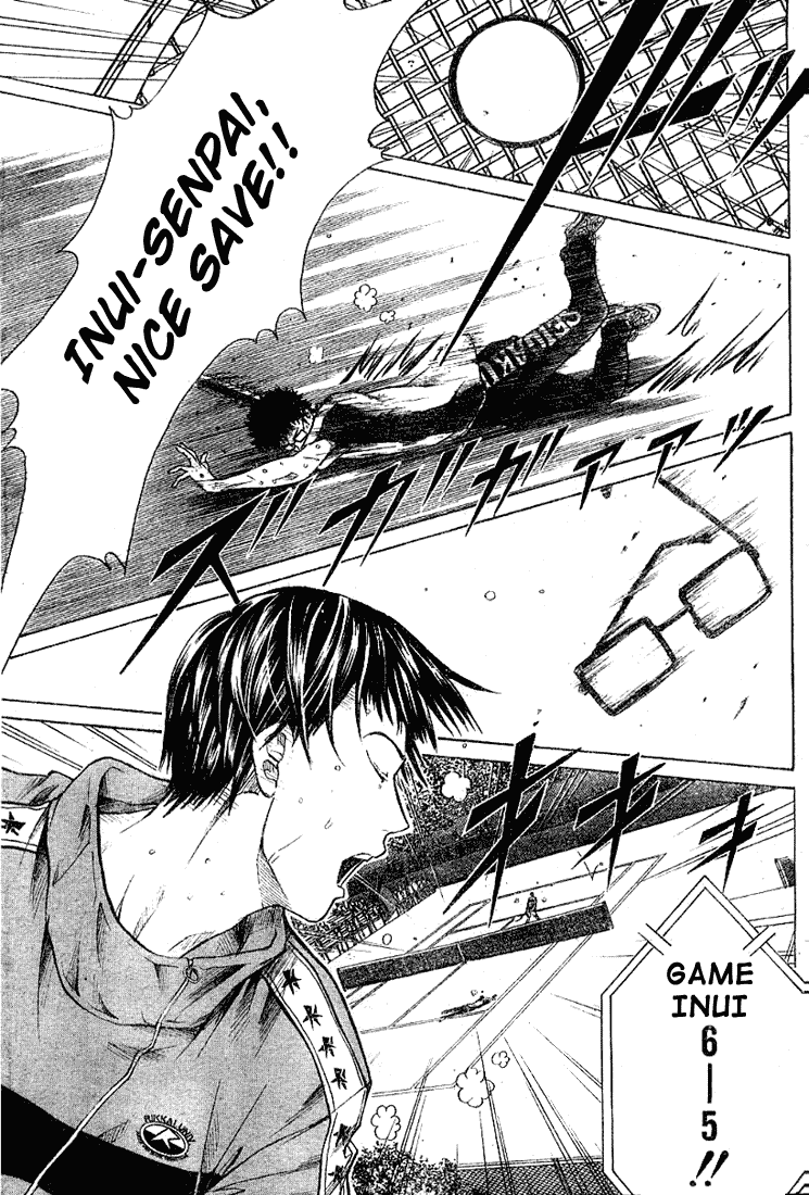 Prince of Tennis Chapter 214 page 3 - Chapter 214: 3 Straight Losses For Seigaku!?