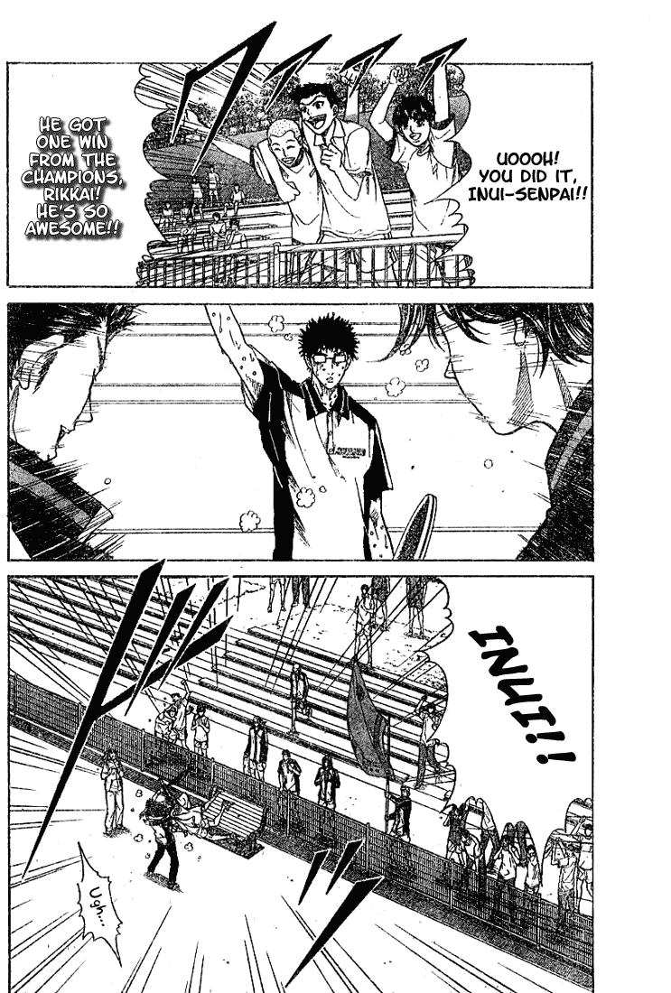 Prince of Tennis Chapter 215 page 2 - Chapter 215: The Champions Who Do Not Permit Losing