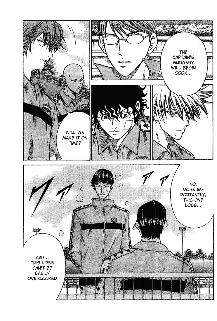 Prince of Tennis Chapter 215 page 5 - Chapter 215: The Champions Who Do Not Permit Losing